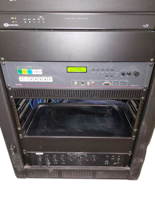 Audio Half Size Rack No Door with 7 Devices See Attached List  =
