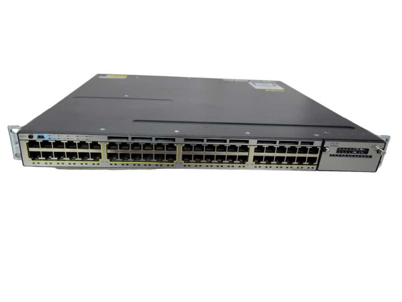Cisco WS-C3750X-48P-L V02 Gigabit PoE+ Network Switch !