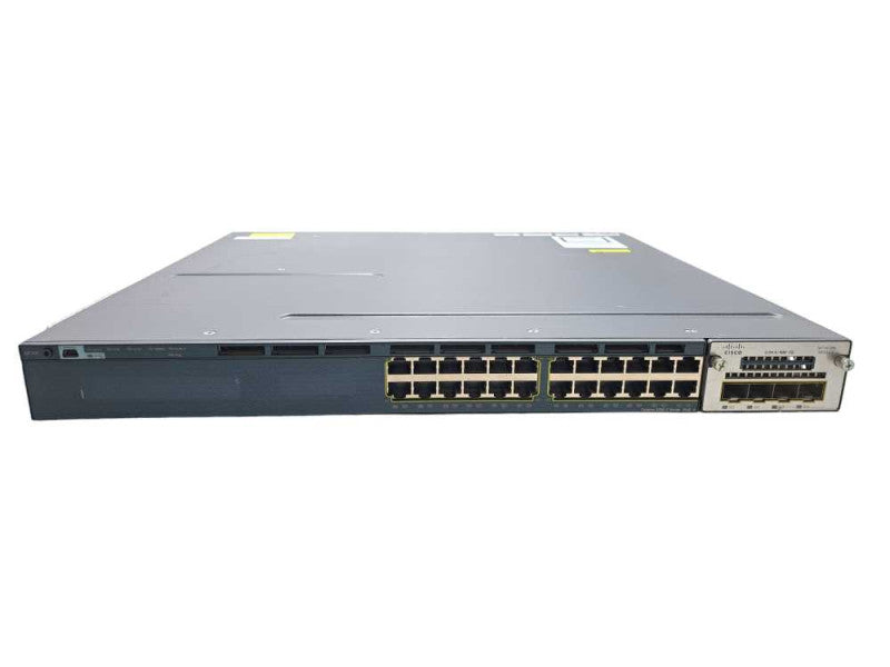 Cisco WS-C3560X-24P-L | 24 Port Gigabit PoE+ Layer 3 Switch /w C3KX-NM-1G Mod )