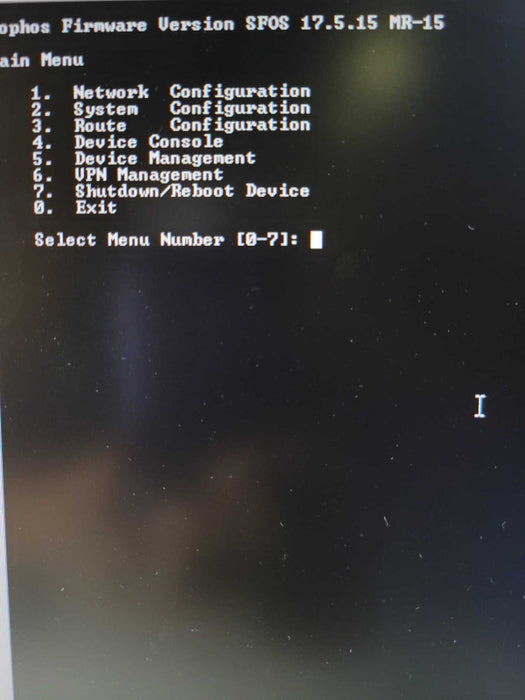 Sophos XG 310 rev.2 Security Firewall Appliance, READ Q_