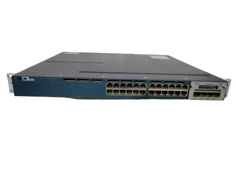 Cisco WS-C3560X-24P-L | 24 Port Gigabit PoE+ Layer 3 Switch /w C3KX-NM-1G Mod !
