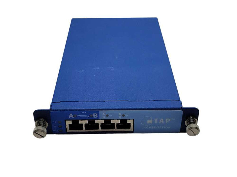 NTAP 10/100/1000 Copper Network Aggregate Tap Splitter, READ _