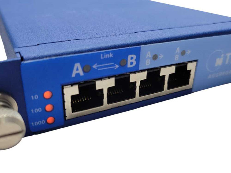 NTAP 10/100/1000 Copper Network Aggregate Tap Splitter, READ _