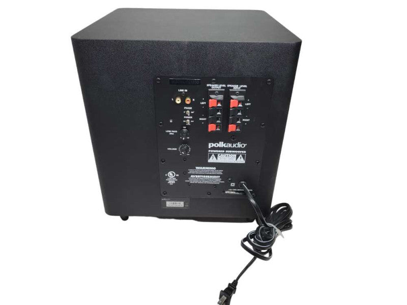 polkaudio TL1600 8\\" down firing Powered Subwoofer %