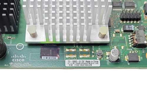 Cisco Gigabit Enhanced EtherSwitch Module Layer 2/3 Switch PoE SM-ES3G-16-P !