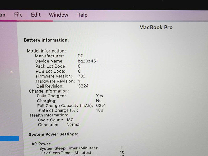 Apple Macbook Pro Retina 2015 13\\" Core i5-5257U @ 2.7GHz 8GB DDR3 250GB SSD (