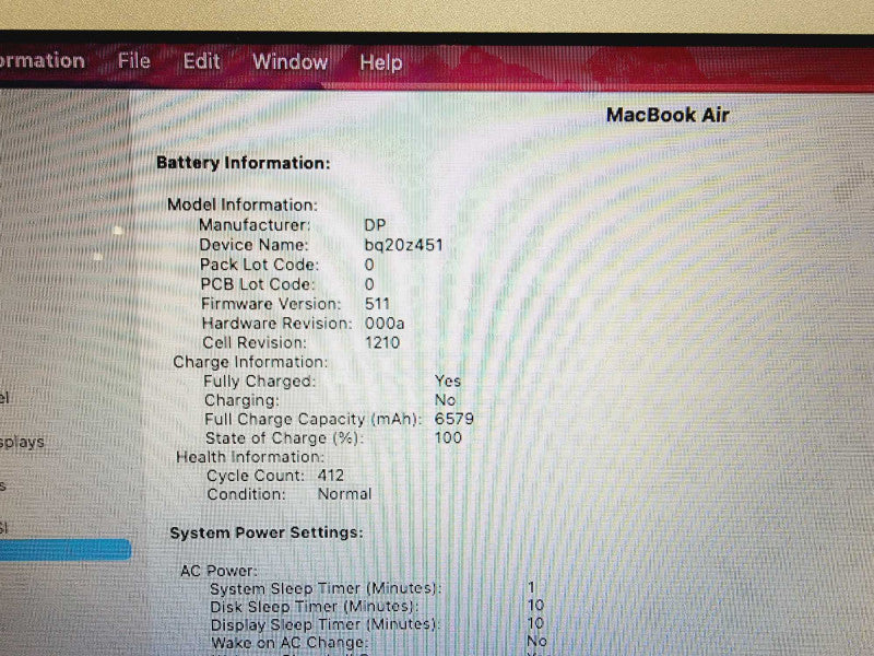 Apple Macbook Air 2017 13\\" Core i5-5350U @ 1.8GHz 8GB DDR3 500GB SSD (