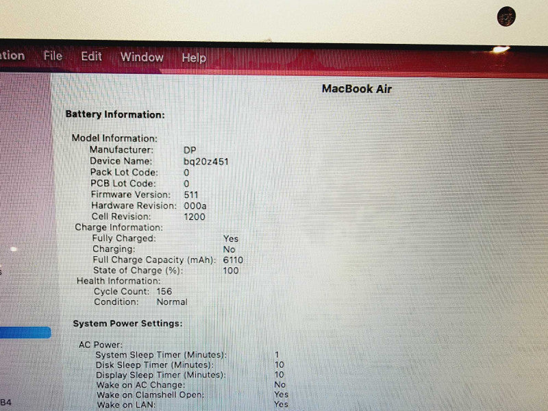 Apple Macbook Air 2015 13\\" Core i5-5250U @ 1.6GHz 8GB DDR3 500GB SSD (