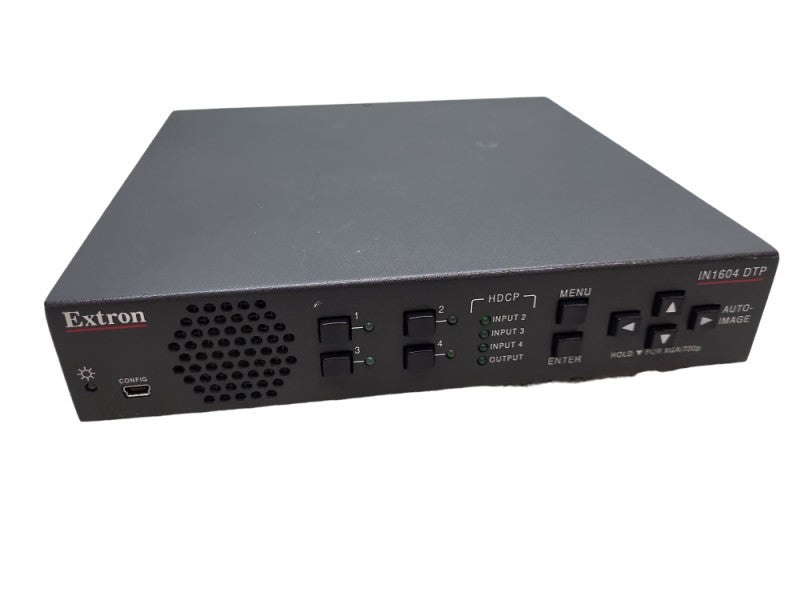 Extron IN1604 DTP Four Input HDCP Compliant Scaler 60-1457-01 DTP Out &