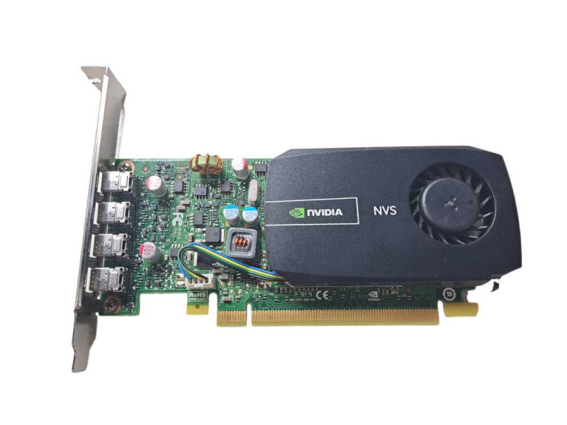 Nvidia NVS 510 | 2GB GDDR3 Graphics Card | 4x Mini DisplayPort )