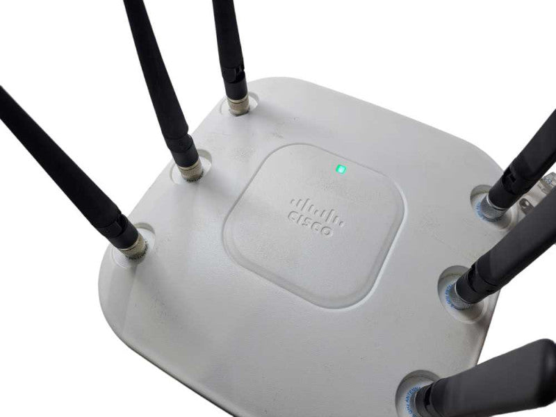 Cisco AIR-CAP3502E-A-K9 | 802.11n Wireless AP Access Point + 6x Antenna )