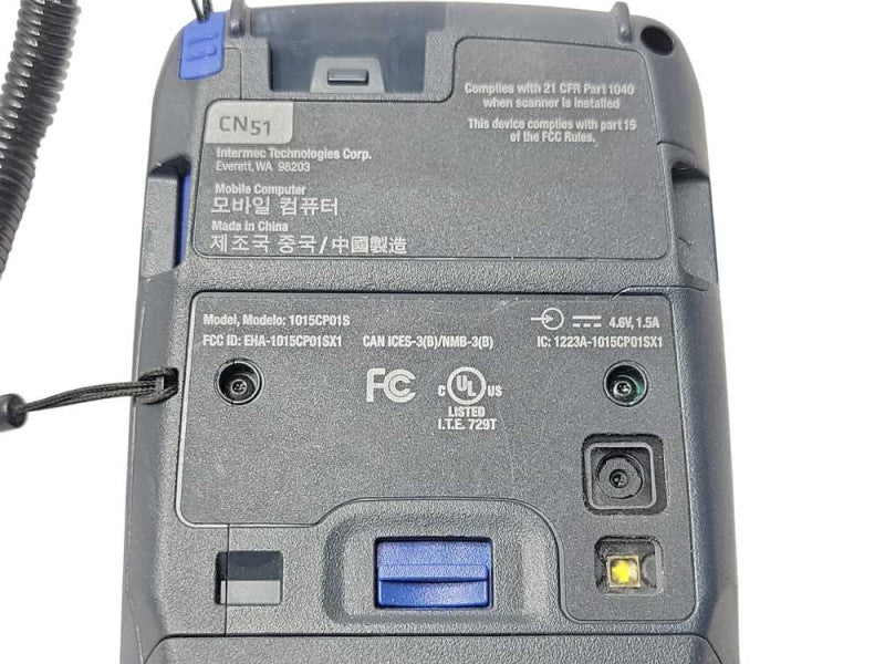 Intermec CN51 CN51AQ1SCF1W1000 Windows Mobile Computer Scanner, read _