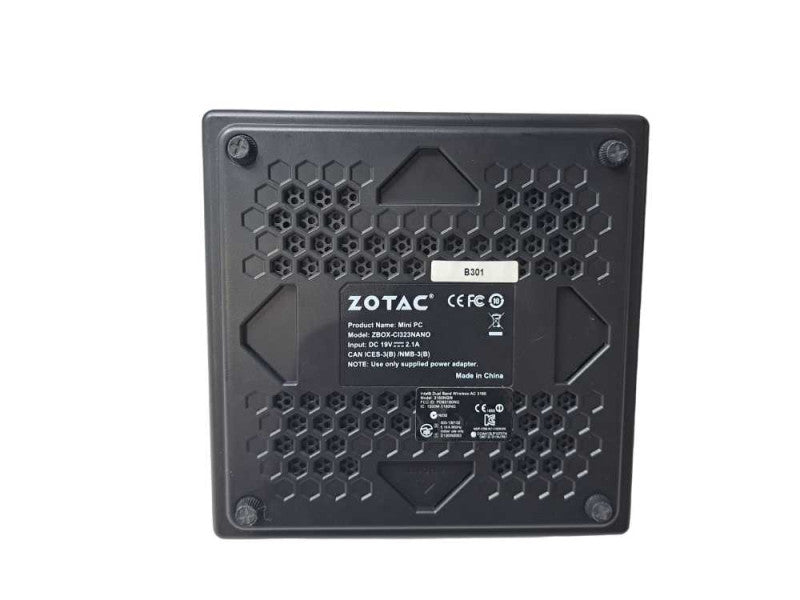 ZOTAC ZBOX CI323 Nano PC | Celeron N3150 @ 1.60GHz 8GB DDR3 No HDD/OS )