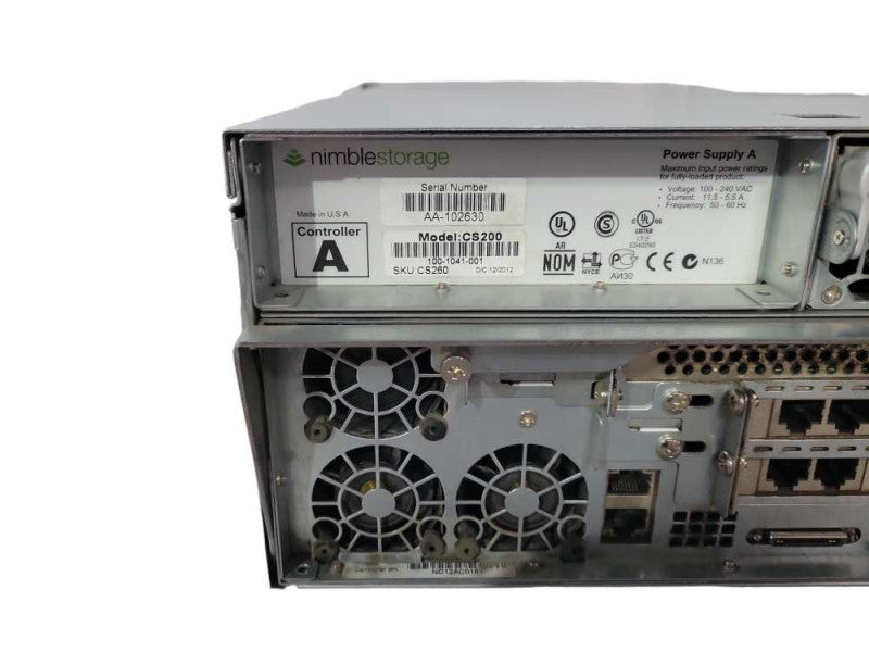 Nimble Storage CS200,400,ES1 3U Array | 2x SAS Controllers | 16x 3.5\\" Bays | !