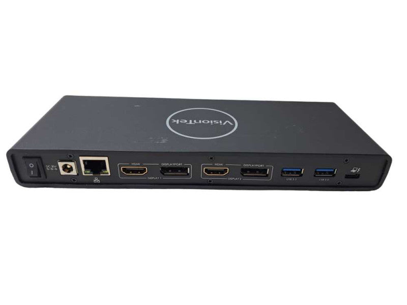 VisionTek VT4500 Dual Display 4K USB 3.0 & USB-C Docking Station | Tested )