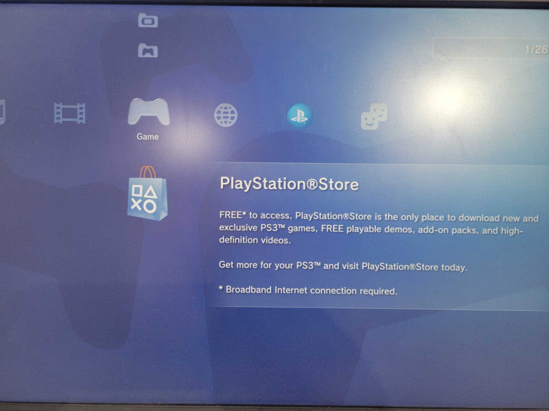 Sony PlayStation 3 Slim PS3 CECH-2001B Black !