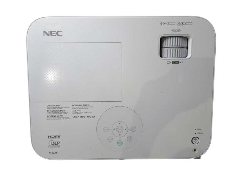 NEC HDMI DLP Projector M323X - 3200 Lumens - 3019 Lamp Hours )