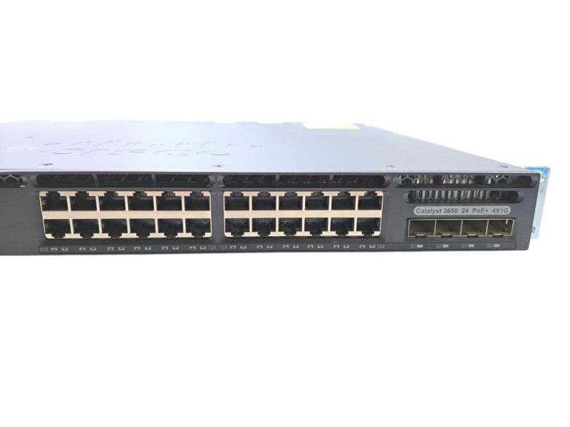 Cisco WS-C3650-24PS-S | 24-Port Gigabit PoE+ | 4x SFP Network Switch )