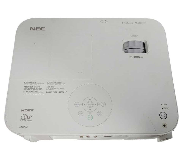 NEC M403H Full HD 4000 Lumen Projector, No Remote, READ _