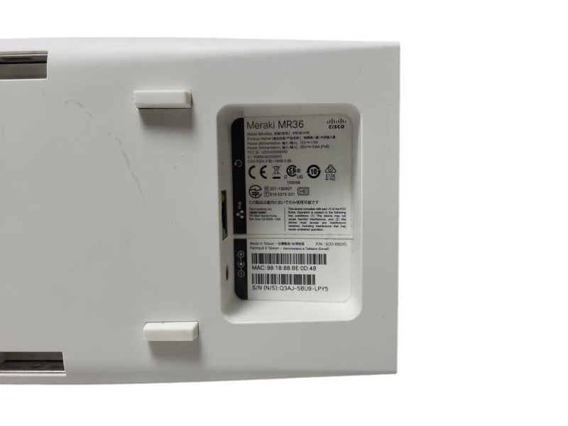 Cisco Meraki MR36-HW Wireless Access Point - Claimed Q$