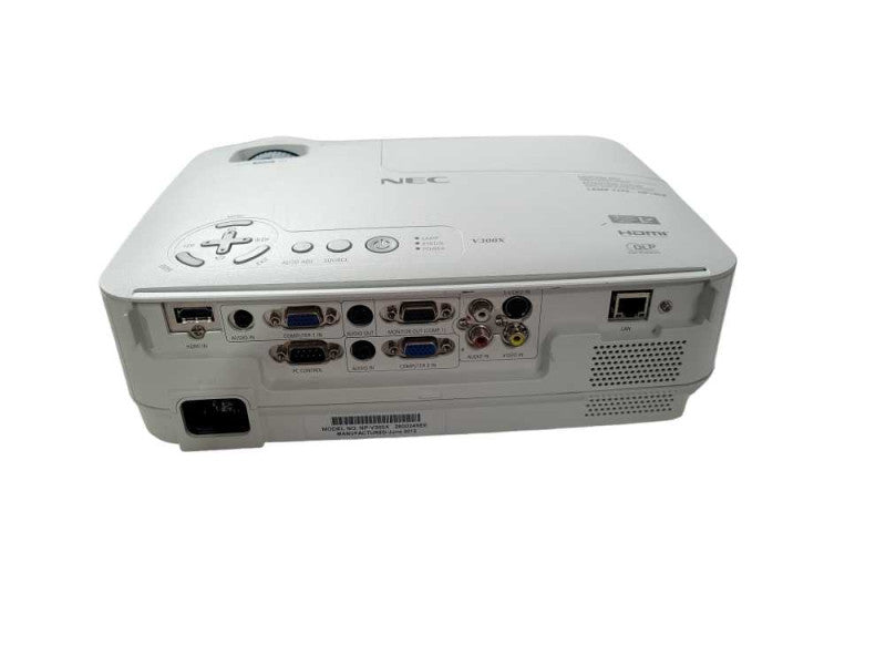 NEC NP-V300X DLP XGA HDMI Projector 3000 Lumens No Remote !