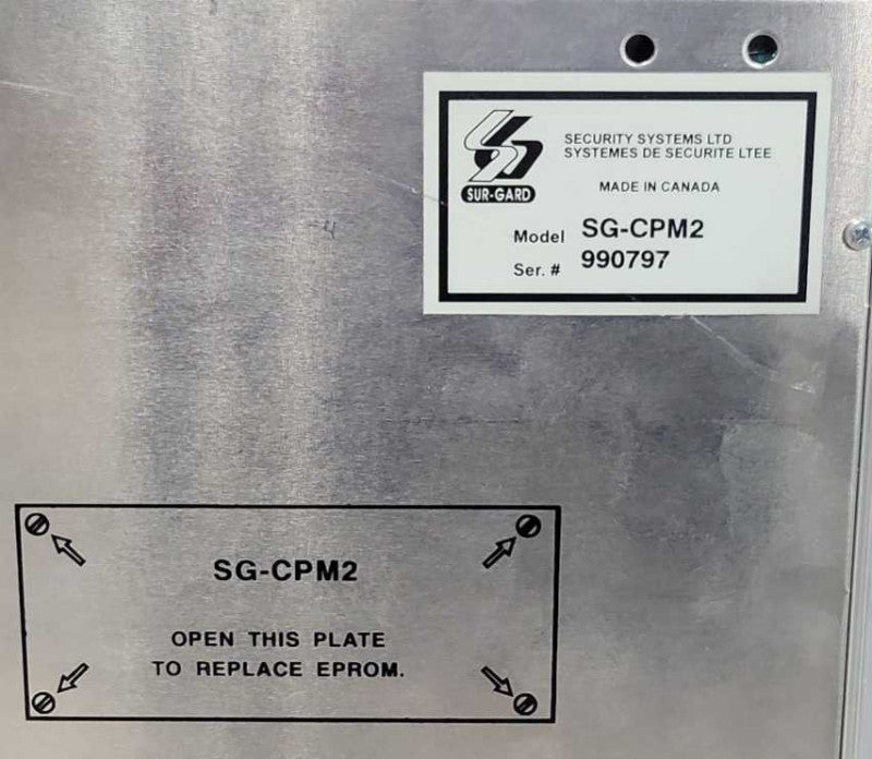 SUR-GARD SG-CPM2 CENTRAL STATION ALARM RECEIVER, READ Q_