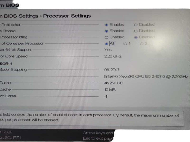 Dell PowerEdge R320 Xeon E5-2407 0 @ 2.20GHz 32GB ECC DDR3 H310 mini 2.5\\" !