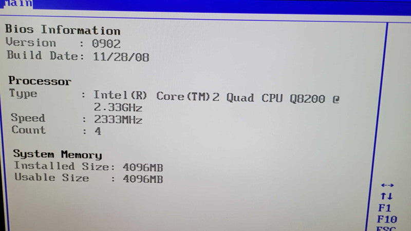 Intel Core 2 Quad Q8200 | ASUS P5QL PRO | 4GB RAM | GeForce 8600GT 512MB PCIE