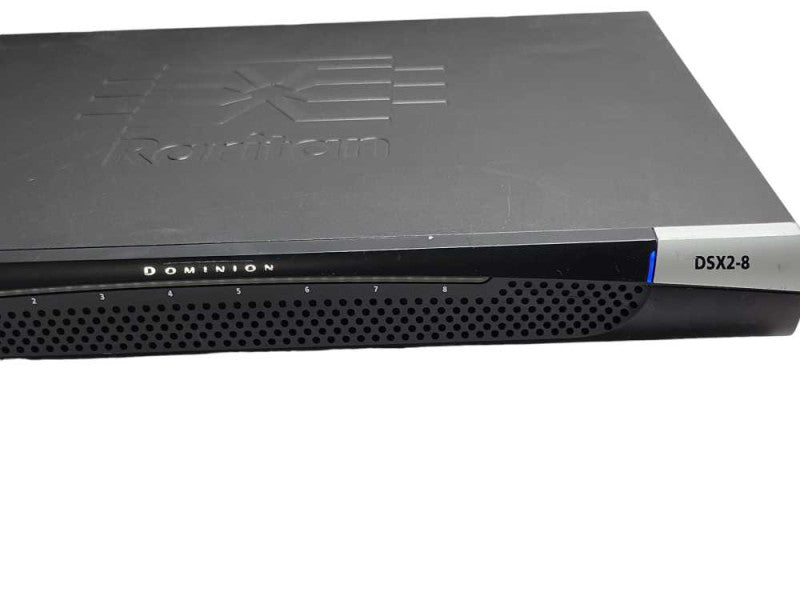 Raritan DSX2-8 8 Port Serial Console Server 2x PSU, READ _