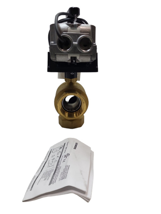 Siemens 171G-10370 599 Series 3-way, 2\\", 40 Cv Ball Valve Coupled &