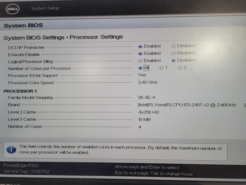 Dell PowerEdge R320 Xeon E5-2407 v2 @ 2.40GHz 32GB ECC DDR3 H310 mini 3.5\\"  !