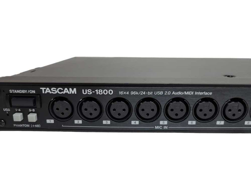 Tascam US-1800 Analog Recording Interface %