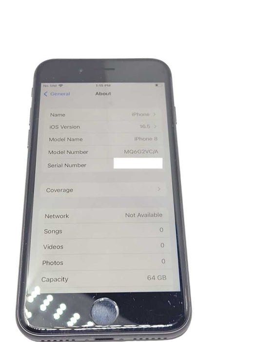 Apple iPhone 8 64GB SMART PHONE UNLOCKED Q_