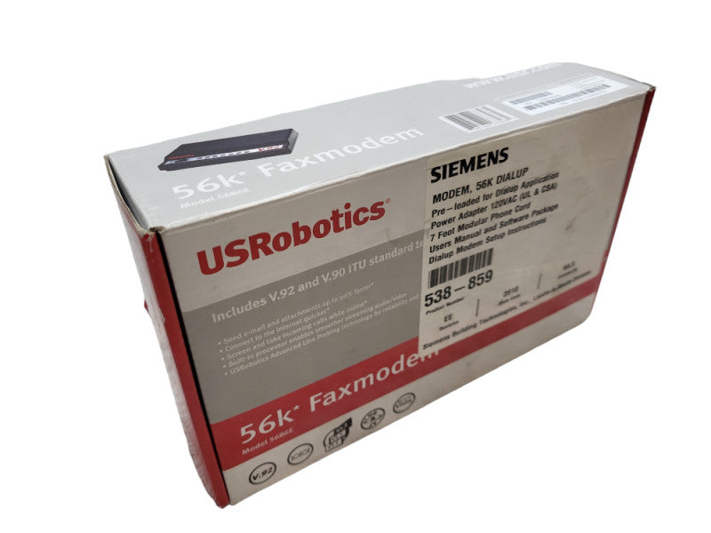 Siemens Modem 538-859 56K DIALUP &