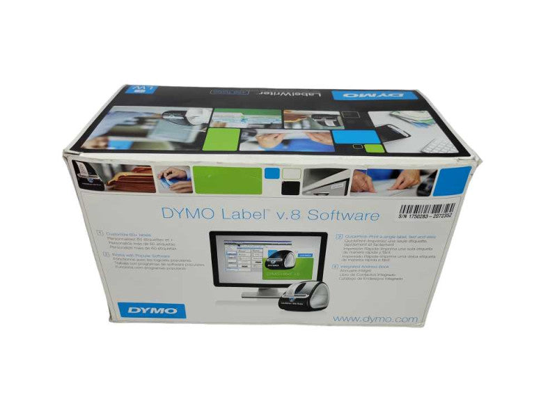 DYMO Labelwriter 450 Turbo + Roll + USB Cable + Power Supply %