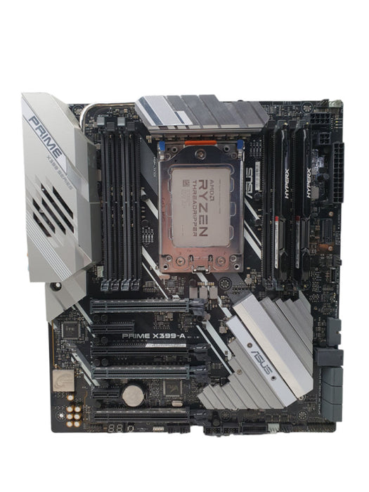 ASUS Prime X399-A with AMD Ryzen Threadripper 1920X 12Core 32GB RAM -