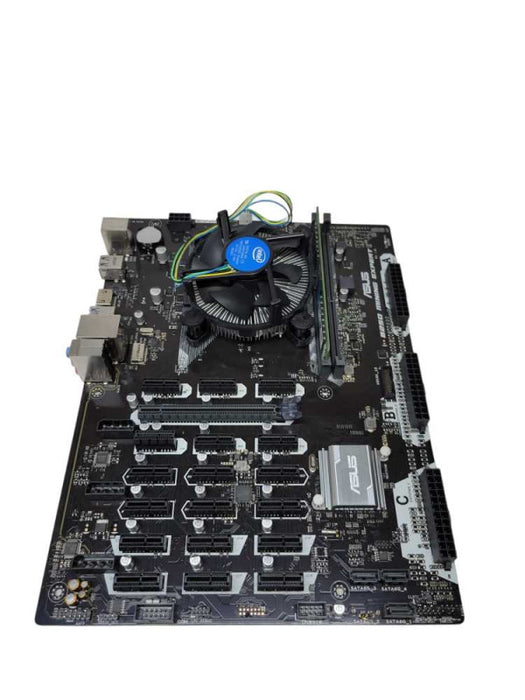 Intel Pentium G4400 | ASUS B250 Mining Expert (19 Slots) | 8GB RAM | I/O  %