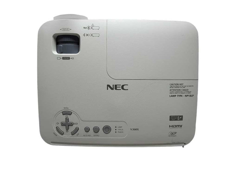 NEC NP-V300X DLP XGA HDMI Projector 3000 Lumens No Remote $