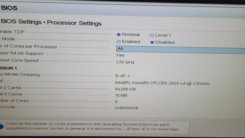 Dell PE R530 - Xeon E5-2603 v4 | 16GB RAM |  %