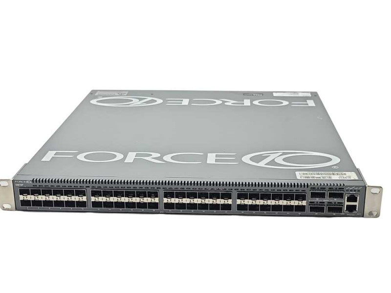 Dell Force10 S4810P-AC-R 48 Port 10GbE 2x 40GbE Switch 2x PSU, Factory reset _