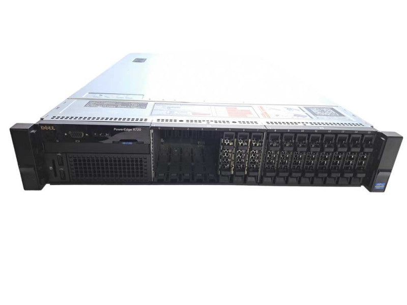 Dell PE R720 2U Server | Xeon E5-2620 v2 @ 2.10GHz 32GB Ram H710P Mini RAID )