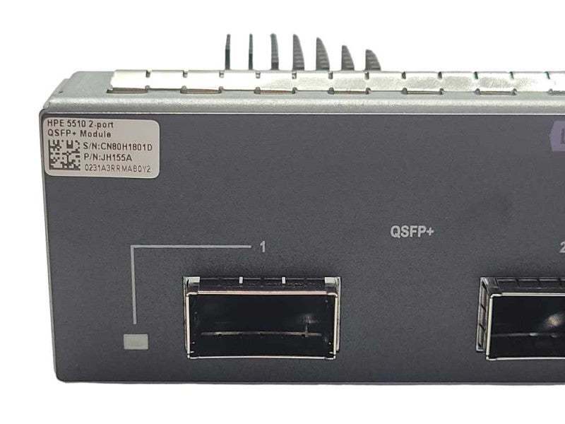 HPE JH155A LSWM2QP2P 5510 2-Port QSFP Module _