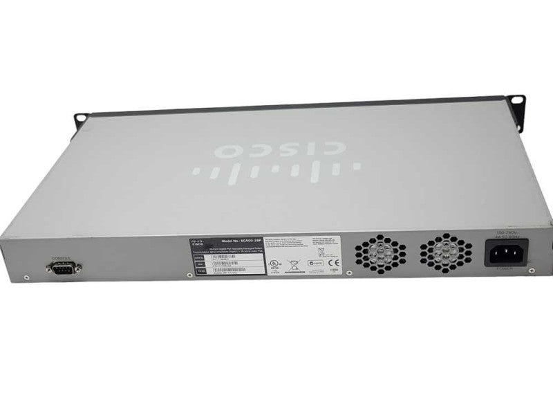 Cisco SG500-28P-K9 V02 28 Port Gigabit PoE Stackable Managed switch _