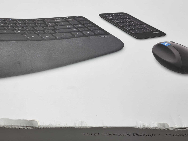 New Microsoft sculpt ergonomic keyboard and mouse, READ _