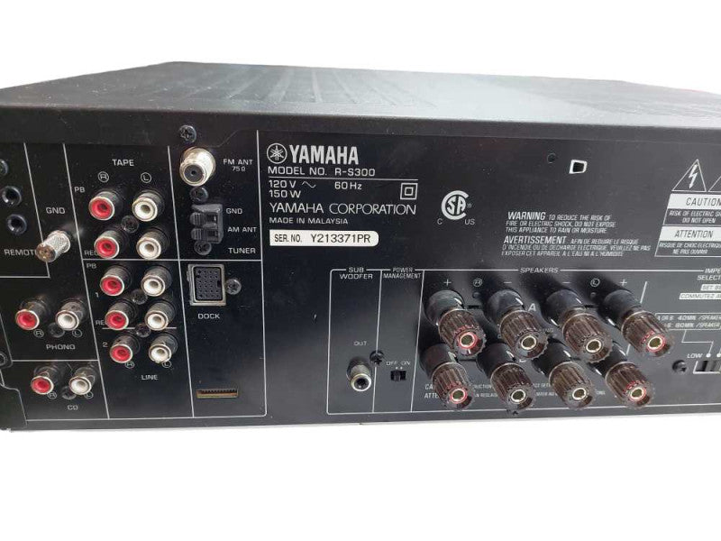 Yamaha Natural Sound Receiver Model: R-S300 â