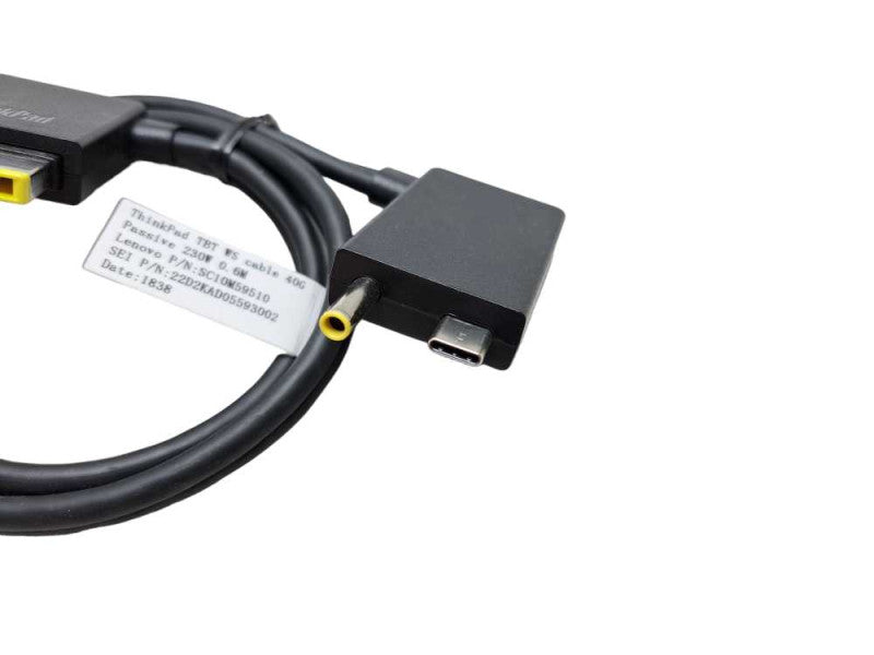 Lenovo SC10M59510 ThinkPad TBT WS Cable 40G Passive 230W 0.6M Q)
