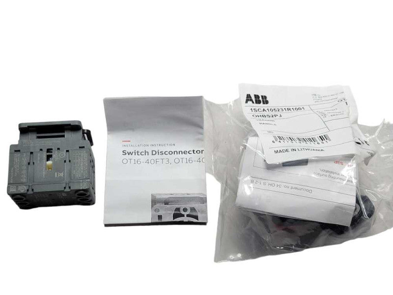 ABB OT25FT3 Non-Fused Disconnect switch 25A-3P 600VAC _