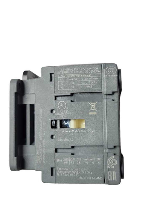 ABB OT25FT3 Non-Fused Disconnect switch 25A-3P 600VAC _