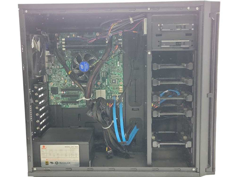 Custom/Intel WS, Xeon E3-1230v5 3.4GHz 16GB DDR4, 700W PSU, 5x 3.5\\" Trays SEE _