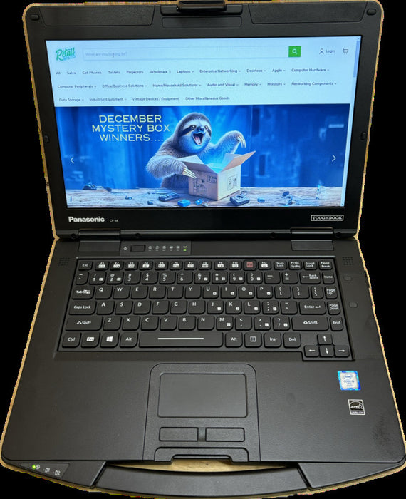 Panasonic TOUGHBOOK CF-54 Intel i5-6300U@2.4GHz 16GB RAM 256GB SSD 0Hrs READ!